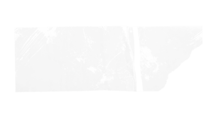 Crumpled glue transparent adhesive tape piece