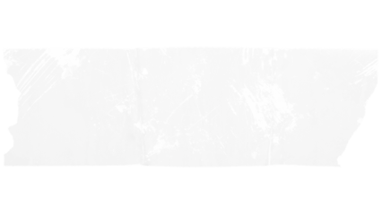 Crumpled glue plastic tape piece