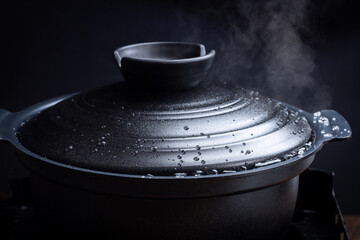 土鍋　earthenware pot