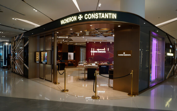 Bangkok, Thailand, June 3, 2024 Vacheron Constantin was founded in 1755 as the oldest watch manufacturer, more than 265 years old. A global brand with a branch at Paragon.