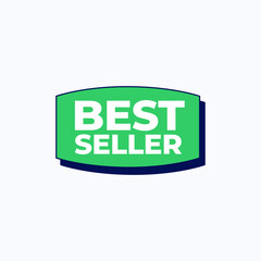 Best Seller Logo Vector Template Design Illustration