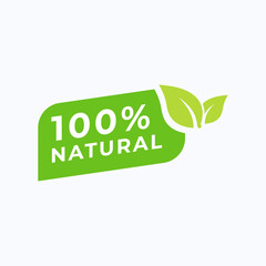 Natural Logo Vector Template Design Illustration