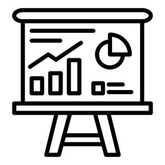 Presentation Icon Element For Design