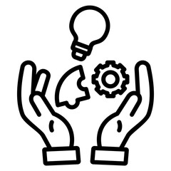 Skill Icon Element For Design