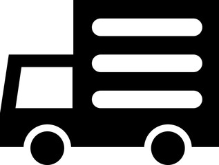 Obraz premium トラックのアイコン