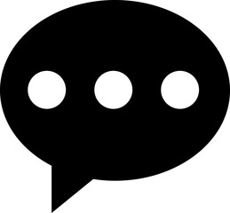 Fototapeta premium コメントのアイコン