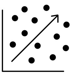 Correlation Vector Icon