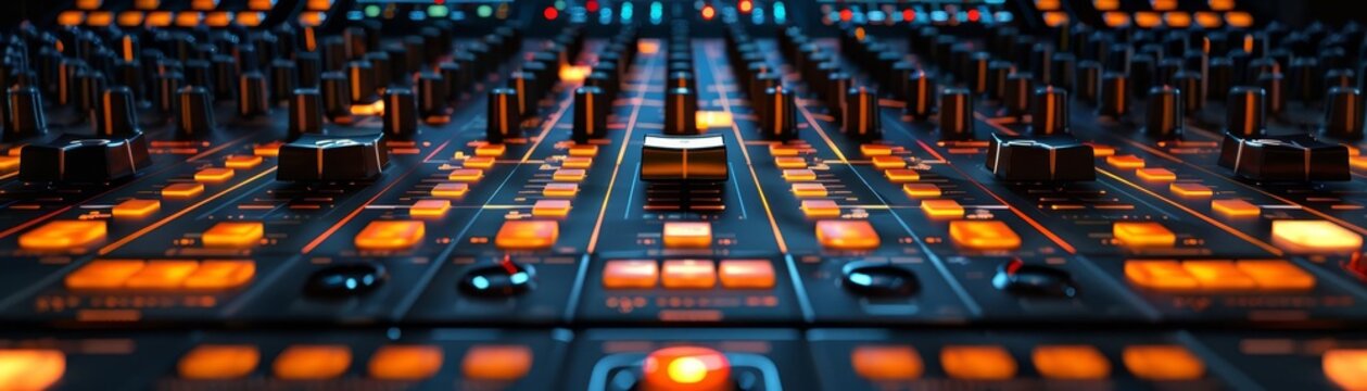 the complexity of sound mixing in a recording studio