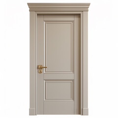 Door isolated on white background.