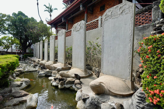 Chikan tower in Tainan, Taiwan.