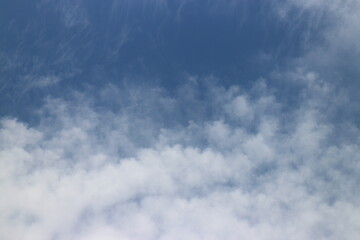 blue sky clouds