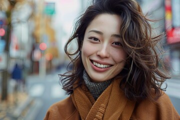 japan girl, happy, beauty portrait, lifestyle, casual clothes, random scenes 