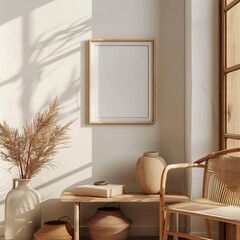 The interior of the living room is decorated in a modern style