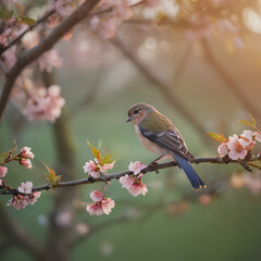 a bird sitting on a branch of a tree