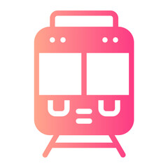 train gradient icon