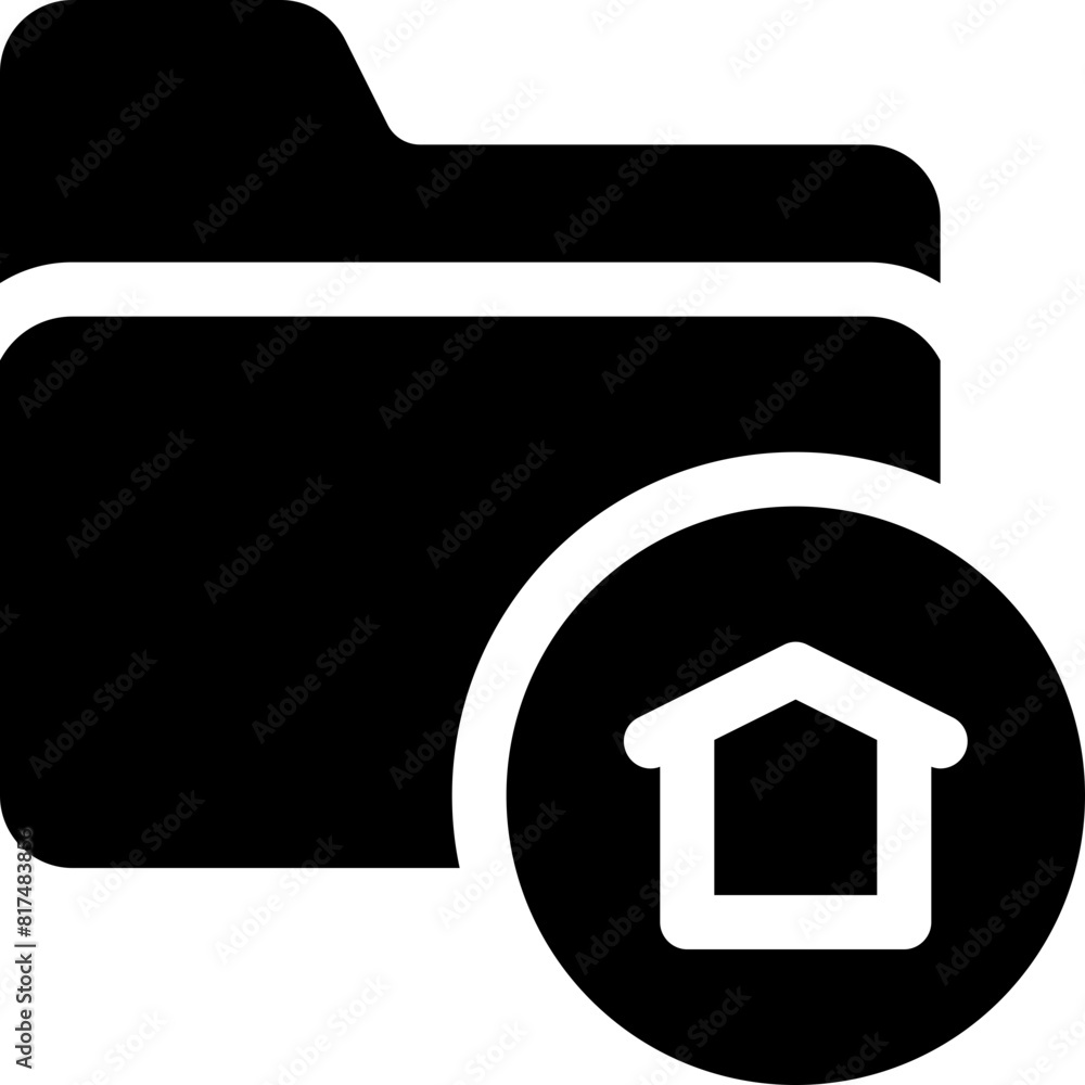 Poster house file icon