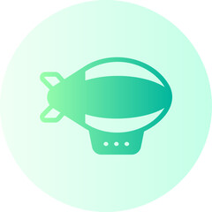 zeppelin gradient icon © ajat