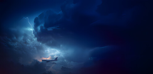 Obraz premium scuba diver in the dark. Generative AI