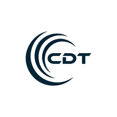 CDT logo. C D T design. White CDT letter. CDT, C D T letter logo design. C D T letter logo design in FIVE, FOUR, THREE, style. letter logo set in one artboard. C D T letter logo vector design.