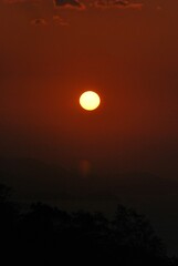 Obraz premium Espectacular atardecer en el Parque Nacional Mochima Estado Sucre,Venezuela.