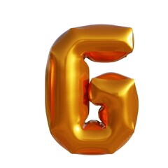 3d illustration gold effect letters