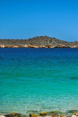 Naklejka premium Paisajes marinos en el parque nacional Mochima,estado Sucre Venezuela.