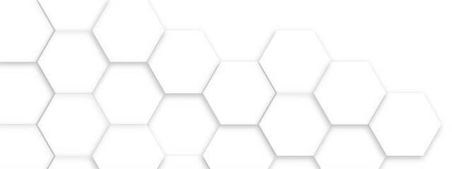 Abstract seamless hexagon pattern background. Abstract hexagon technology design background. Vector Illustration.