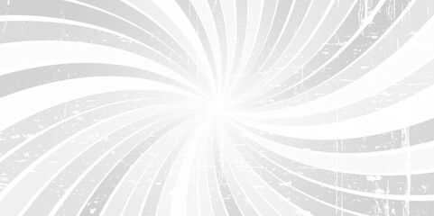 White background with abstract sunburst pattern