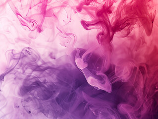 Purple Smoke on Black Background