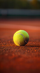 Close-up of tennis ball