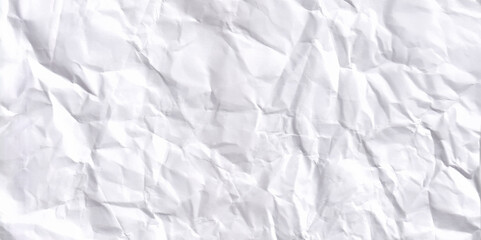 Texture of crumpled paper. Vector illustration. Crumpled white paper texture pattern. Rough grunge old blank. Vector abstract background.