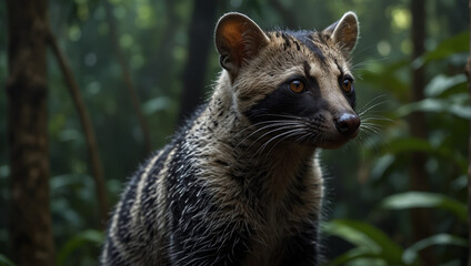 Obraz premium Civet in the jungle 