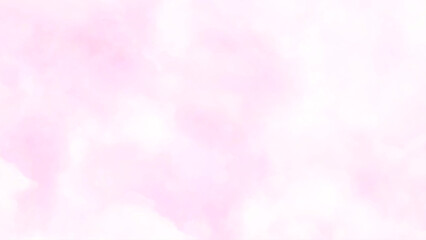 Reddish sky and pink with clouds