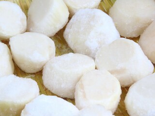 美味しそうな冷凍ホタテ