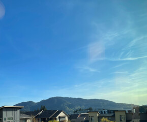 houses in the mountains