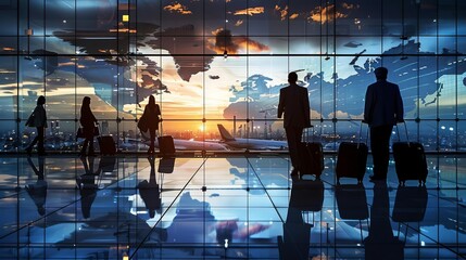 Despite the rise of virtual meetings, there s still a significant demand for images depicting business travel and international conferences