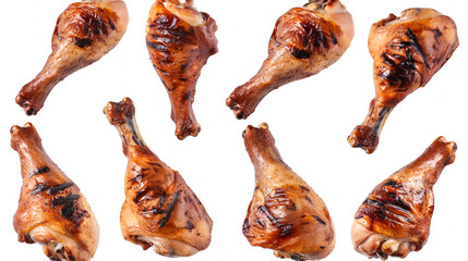 Grilled Chicken Wings with Ginger Glaze