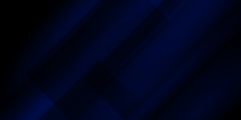 Abstract background of gradient stripes in dark blue colors. Dark Blue Motion Background / Gradient Abstract Background