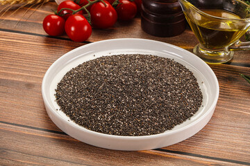 Vegan cuisine - Chia seeds for cooking