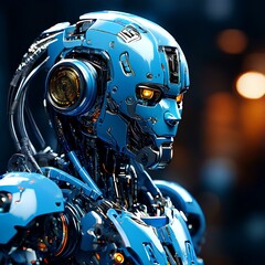 AI Cyborg Futuristic