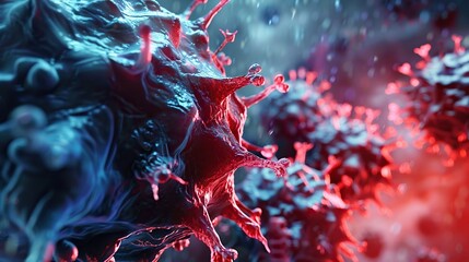 I imagine a background with red and blue hues, adorned with bubbles, evoking a sense of energy and warmth This fiery image captures the essence of fire, flame, and heat