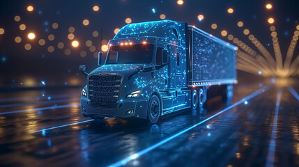 ネットワークに接続されたトラック