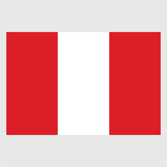 Peru Flag Vector Design | Eps File