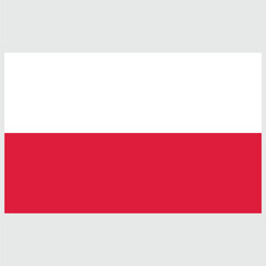Obraz premium Poland Flag Vector Design | Eps File