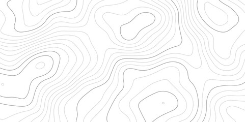 Wave topographic doted lines contour map, topographic wavy map dot line background. Abstract geographic wave grid line map. Vector illustration.