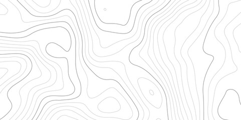 Background of the wavy topographic map background. Topography relief and topographic map wave line contour background. Geographic abstract grid.