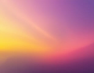 Obraz premium Vivid Waves: Pink, Purple, Yellow Gradient with Grain