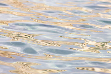 surface of sea reflections