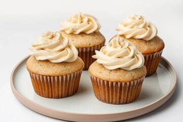 Elegant and Delicious Apple Cupcakes with a Hint of Nutmeg
