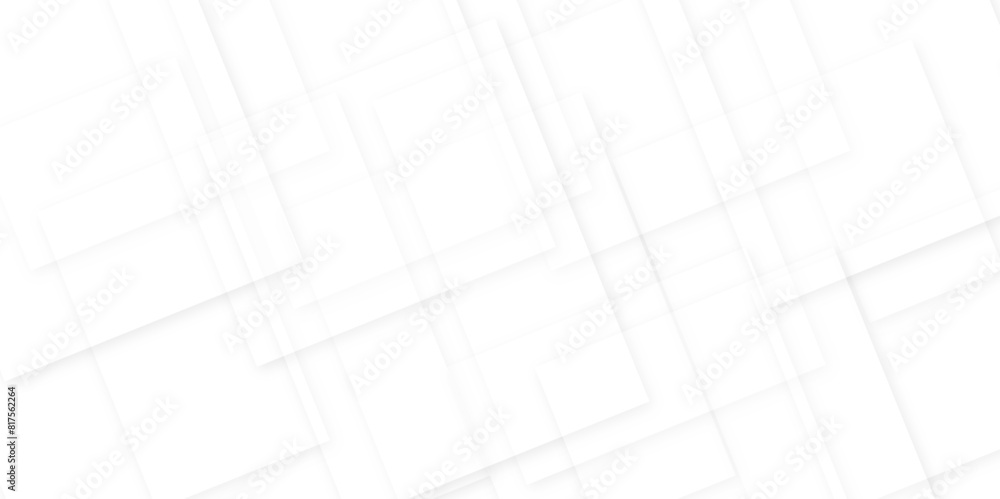 Poster abstract geometric white light background. modern and creative design. seamless abstract technology 